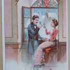 Leidi ja herrahenkilö skoolaavat, Uusi Vuosi, p. 1904 - pikkukuva 1