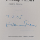Helena Sinervo : Runoilijan talossa (signeerattu) - pikkukuva 3