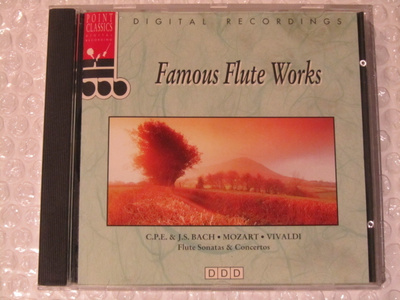 Kokoelma • Famous Flute Works CD