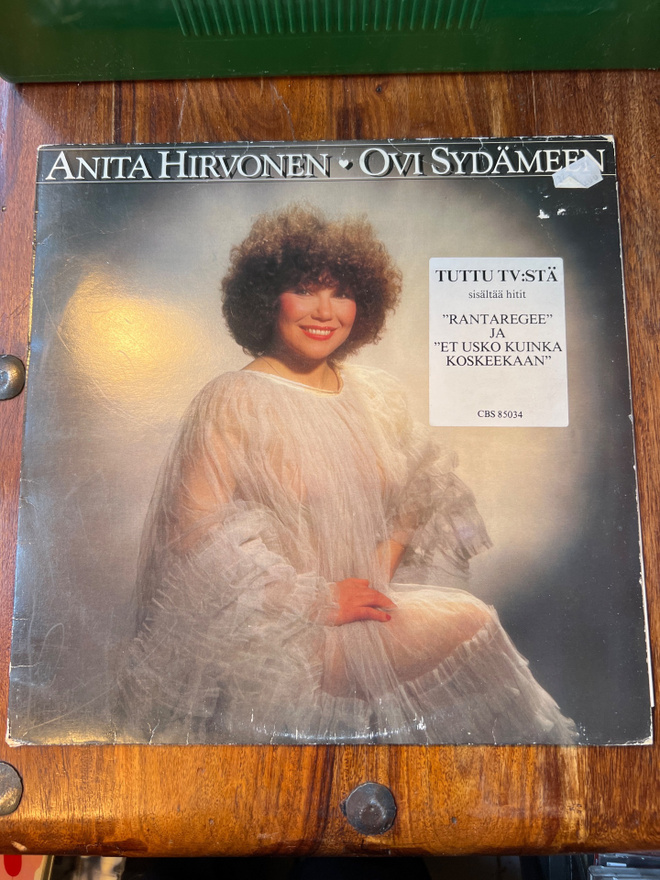 Anita Hirvonen - Ovi Sydämeen lp