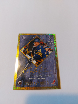1994-95 Leaf Gold Stars #14 Adam Oates/Pat LaFontaine /10000