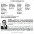 cd, Finnairin laulajat: Yölento (Finnair Singers: Night Flig - pikkukuva 3