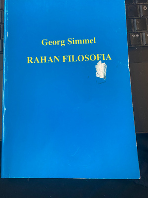 Georg Simmel: Rahan filosofia