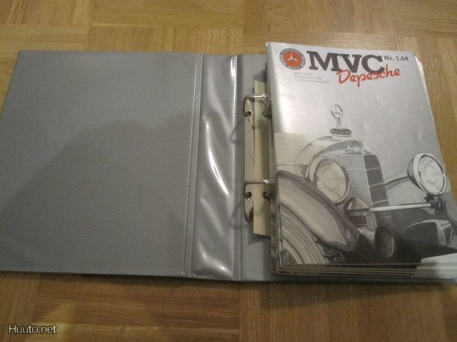Mercedes MVC Depesche,Saksan Mersu-kerhon jäsenlehti,vk 1984