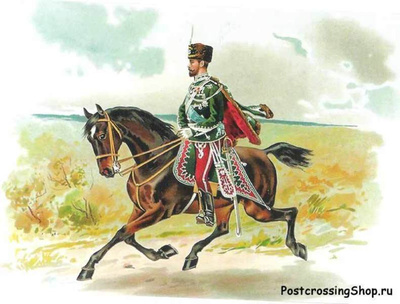 Nikolai II hevosella #3010/89
