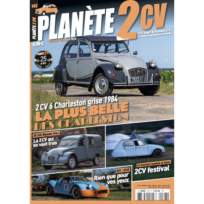 Planete 2CV lehti numero 141 vuodelta 2023. 