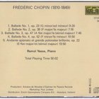 Chopin - 4 ballads - CD - pikkukuva 2