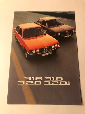 Myyntiesite - BMW 316 318 320 320i - 1/1975