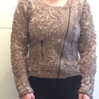 Cream ruusuke jakku S - pikkukuva 2