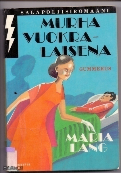 Maria Lang: Murha vuokralaisena nid.2.p 1987 (poistokirja)