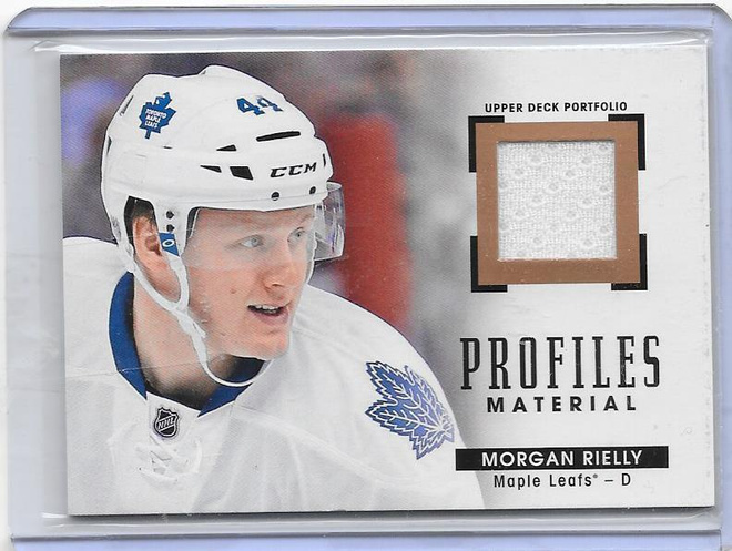 16-17 UD Profiles Material #PM-MR Morgan Rielly Toronto