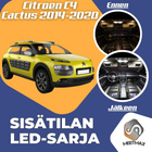 Citroen C4 Cactus Sisätilan LED-sarja 8-osainen - pikkukuva 1