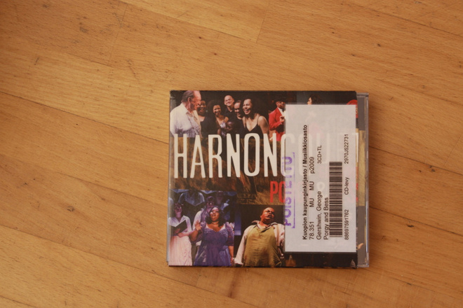 Gershwi Harnoncourt Porgy & Bess 3 CD