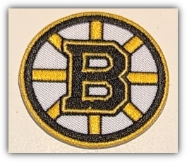 NHL - Boston Bruins -kangasmerkki / haalarimerkki - pieni