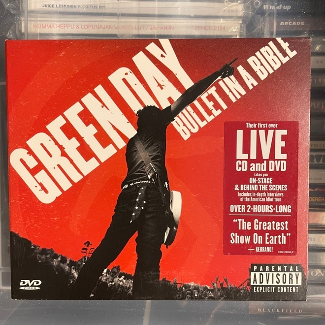 GREEN DAY - Bullet In A Bible CD+DVD digipak