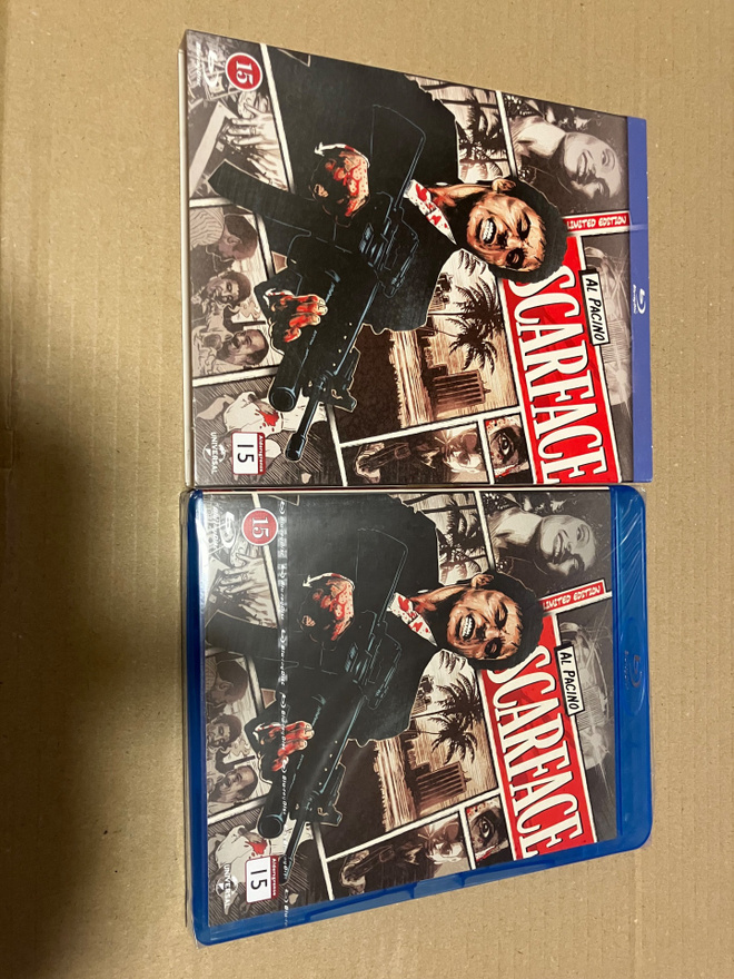 Scarface Blu-ray Comic Book Collection UUSI suomitekstit