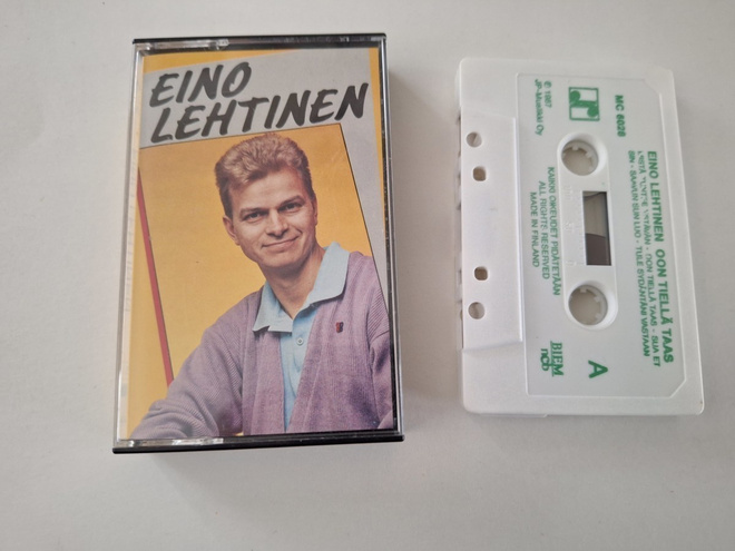 EINO LEHTINEN - OON TIELLÄ TAAS c-kasetti