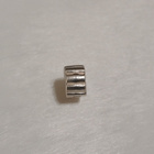 Hopea Authentic Pandora Ribbed Clip Charm - Sterling Silver - pikkukuva 1