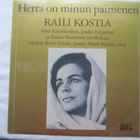 Raili Kostia:Herra On Minun Paimenen LP 1980 - pikkukuva 1