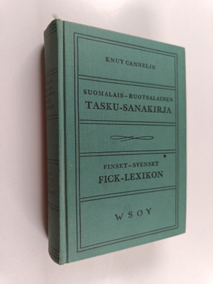 Knut Cannelin : Suomalais-ruotsalainen taskusanakirja = f...