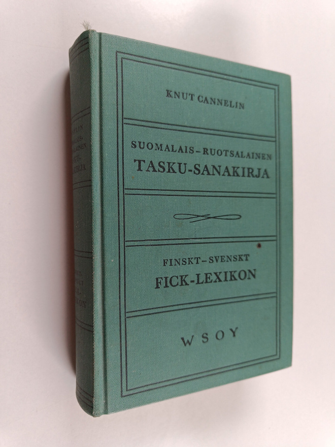 Knut Cannelin : Suomalais-ruotsalainen taskusanakirja = f...