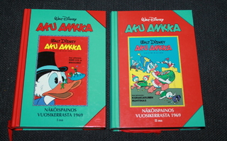 Aku Ankka Näköispainos 1969 I-II