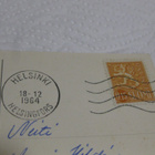 Joulukortti, vuodelta 1964, kulkenut - pikkukuva 2