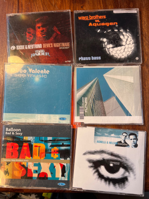 Cds-levyjä 38 kpl. Disco, Hip-Hop, pop, Dance ym.