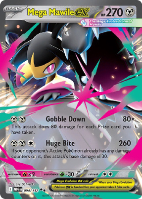 Mega Mawile ex 094/132 - Mega Evolution - NM/M