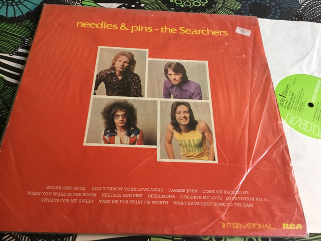 The  Searchers Needles &Pins Uk lp Merseybeat 1972