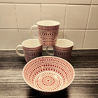 Iittala Kulku -kupit 3kpl sekä kulho - pikkukuva 2