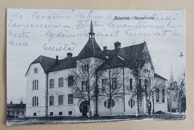 Uusikaarlepyy / Nykarleby, Normaalikoulu / Normalskolan 1910