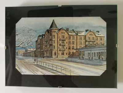 Kimmo Pälikkö, kehystetty taidepostikortti