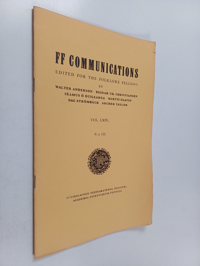 Karl Haiding : FF Communications vol. LXIV5, N:o 155 : Vo...