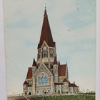 Stockholm. Sofia kyrka, vanha väripk, p. 1913 -> Suomeen - pikkukuva 1