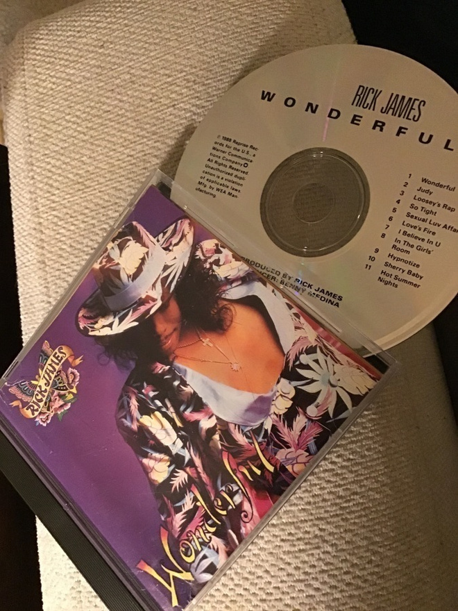 Rick James . Wonderful CD reprise 1988 orkkis