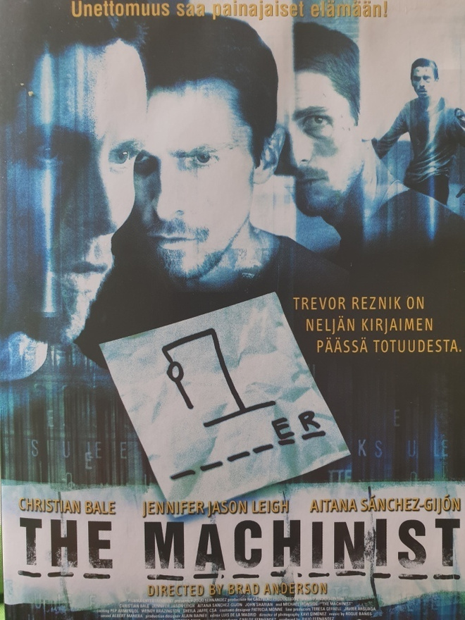 The machinist DVD (Christian Bale)