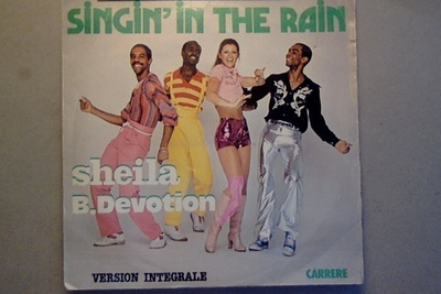 SHEILA B. DEVOTION :: SINGIN'IN THE RAIN : VINYYLI 7"   1977