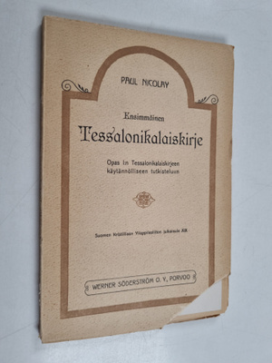 Paul Nicolay : Ensimmäinen Tessalonikalaiskirje : opas 1:...