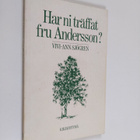 Vivi-Ann Sjögren : Har ni träffat fru Andersson? - pikkukuva 1
