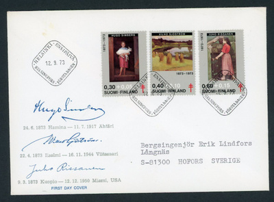 FDC 1973 Tuberkuloosi ( TUB )