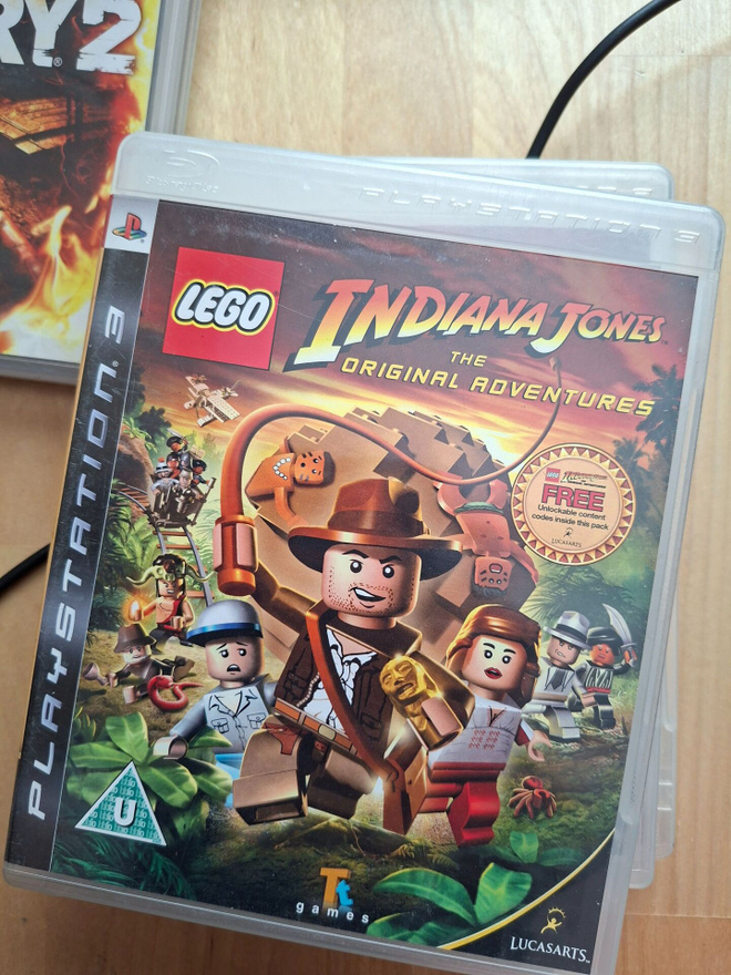 PS3 Lego Indiana Jones Original Adventures CIB