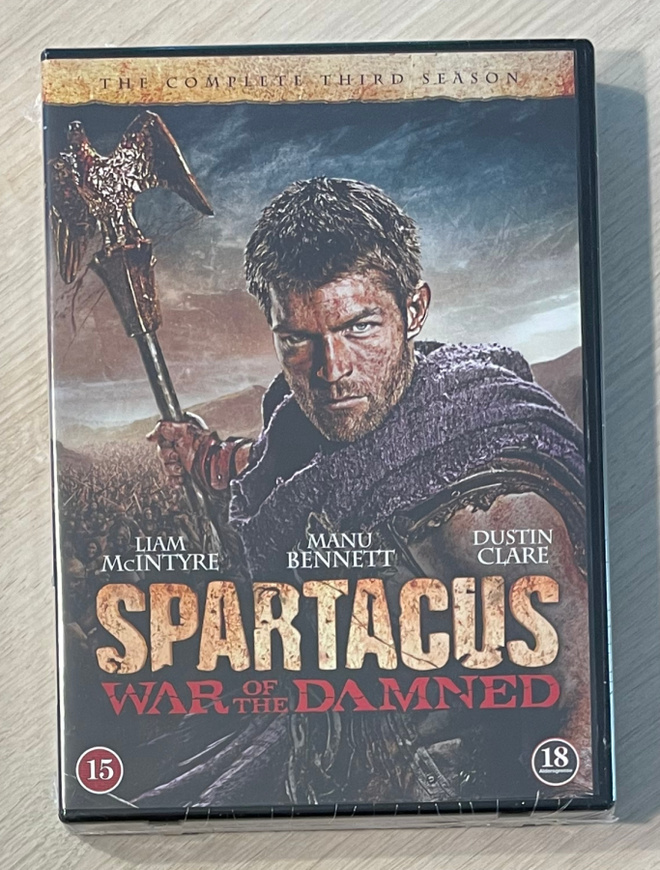Spartacus: War of the Damned (4DVD) uusi ja muoveissa