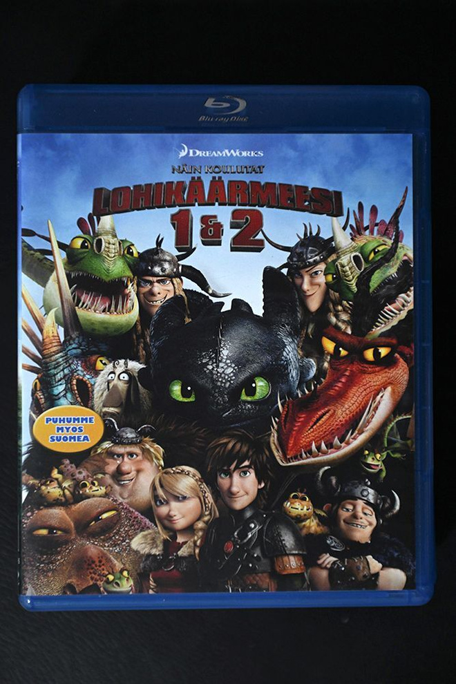 Näin koulutat lohikäärmeesi 1 & 2 - Bluray