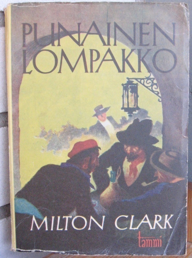 Milton Clark: Punainen lompakko, Tammi 1945. 208 s.