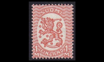 110 ** M-17 1mk oranssi (1921)