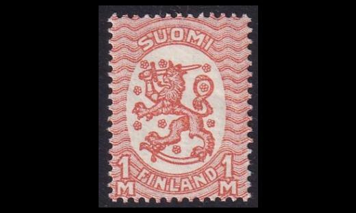 110 ** M-17 1mk oranssi (1921)