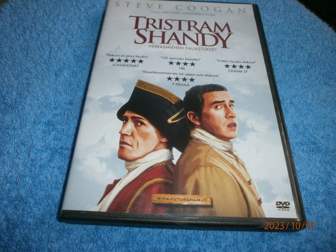 TRISTRAM SHANDY herrasmiehen paljastukset   -    DVD