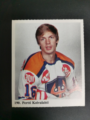 78-79 Kiekkoilijat kuvina #190 Pertti Koivulahti Tappara