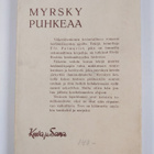E. Palmqvist : Myrsky puhkeaa : historiallinen romaani he... - pikkukuva 2
